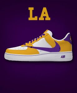 Los Angeles Painted Custom Air Force 1