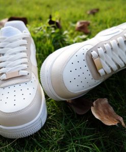 Tan Beige Cream Custom Air Force 1