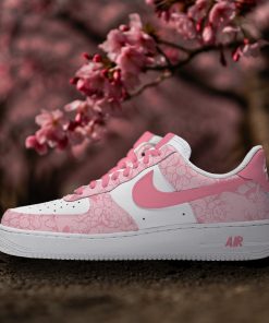 Pink Cherry Blossom Custom Air Force 1