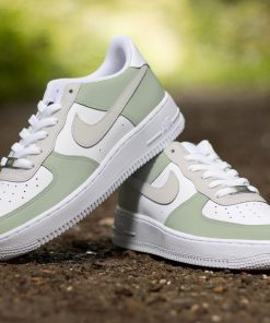 Custom Air Force 1 Pistachio Green