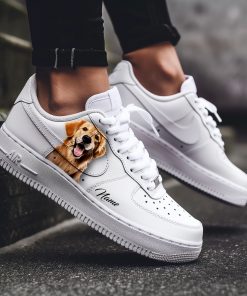 Pet Portrait Painting Custom Air Force 1