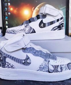 Spiderman Captain America Custom Air Force 1