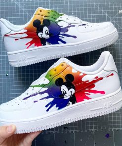 Splash Mickey Custom Air Force 1