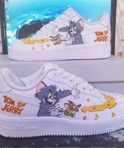 Tom And Jerry Custom Air Force 1