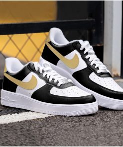 Black And Gold Custom Air Force 1