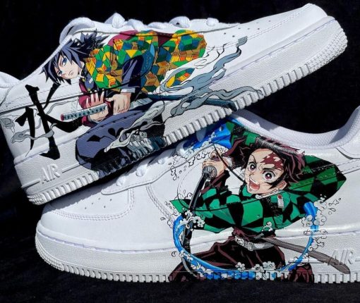 Demon Slayer Manga Custom Air Force 1