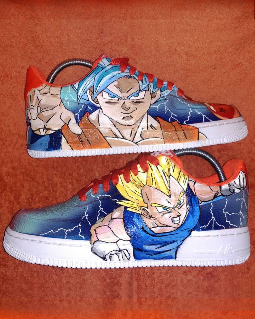 Goku X Vegeta Custom Air Force 1