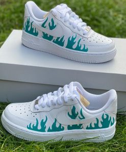 Flame Green Custom Air Force 1