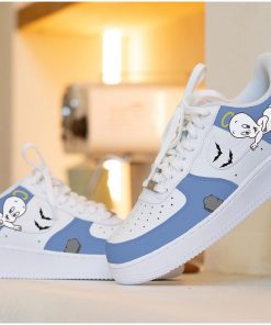 Ghost Halloween Custom Air Force 1