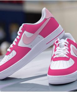 Custom Hot Pink Air Force 1