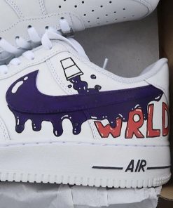 Juice Wrld Dripping Custom Air Force 1