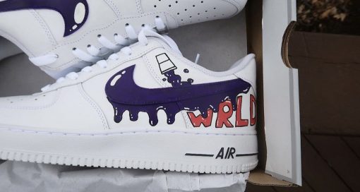 Juice Wrld Dripping Custom Air Force 1