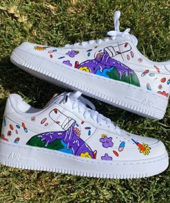 Juice Wrld Custom Air Force 1