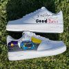 Juice Wrld Painted Custom Air Force 1