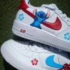 Lilo Stitch Angel Custom Air Force 1