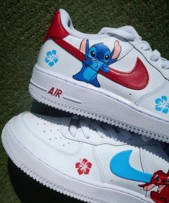 Lilo Stitch Angel Custom Air Force 1