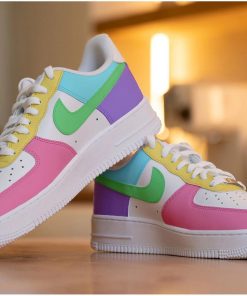 Custom Neon Colors Air Force 1