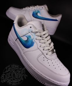 Surfer Wave Swoosh Custom Air Force 1