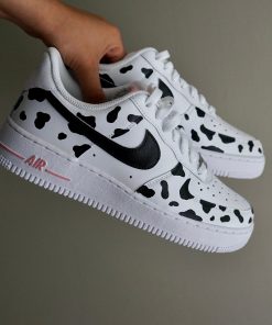 Cow Print Pattern Custom Air Force 1