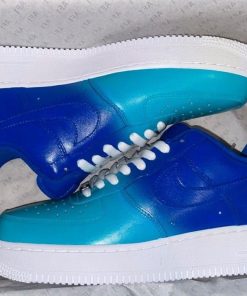 Blue Gradient Custom Air Force 1