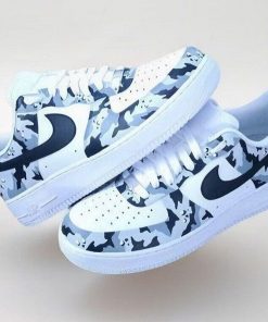 Gray Camo Custom Air Force 1