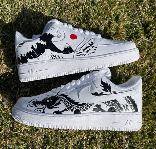 Great Wave Dragon Custom Air Force 1