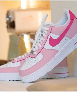 Custom Color Pink Air Force 1