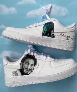 Post Malone Custom Air Force 1