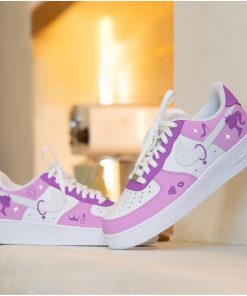 Custom Purple Girly Air Force 1