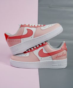 Orange Peach Custom Air Force 1