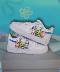 Spongebob Squarepants Custom Air Force 1