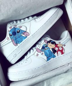 Stitch X Lilo Custom Air Force 1