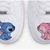 Stitch Couple Custom Air Force 1