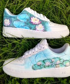 Water Lilies Custom Air Force 1