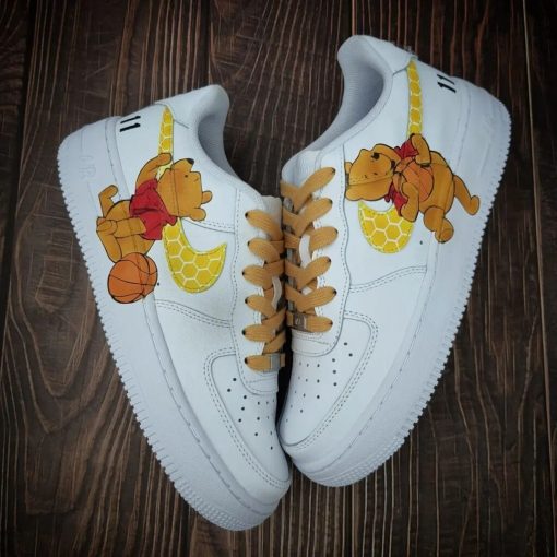 Pooh Basketball Custom Air Force 1