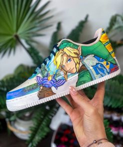 Zelda And Link Custom Air Force 1