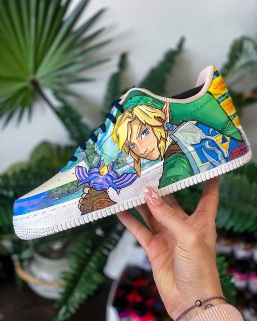 Zelda And Link Custom Air Force 1