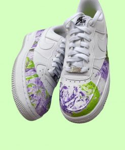 Green Purple Hydro Custom Air Force 1