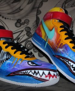 Shark Mouth Custom Air Force 1