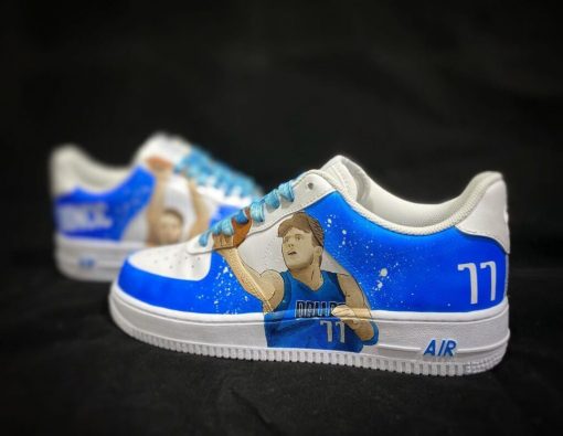 Dallas Mavericks Custom Air Force 1