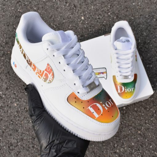 Dazzling Dior Pattern Custom Air Force 1