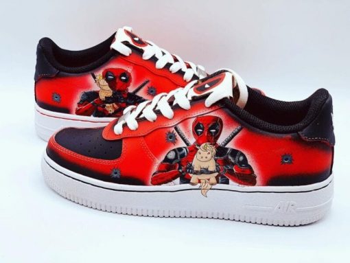 Deadpool Unicorn Custom Air Force 1