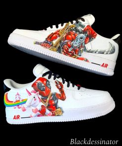 Deadpool Marvel Custom Air Force 1