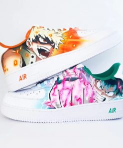 Deku X Bakugo Custom Air Force 1