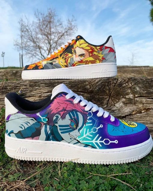 Custom Kimetsu No Yaiba Air Force 1