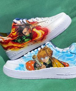 Demon Slayer Painted Custom Air Force 1