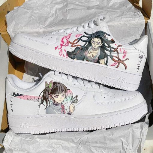 Nezuko And Kanao Custom Air Force 1