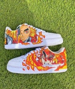 Demon Slayer Rengoku Custom Air Force 1