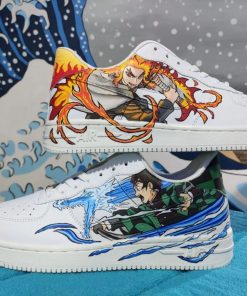 Kyoujurou X Tanjirou Custom Air Force 1