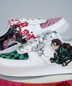 Tanjiro X Nezuko Custom Air Force 1